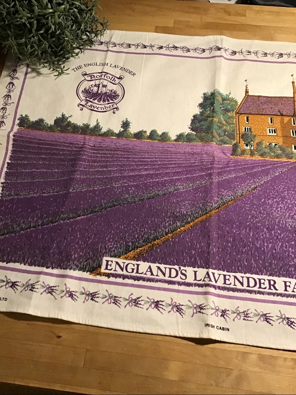 ♥️5/25$ Lavender tea towel